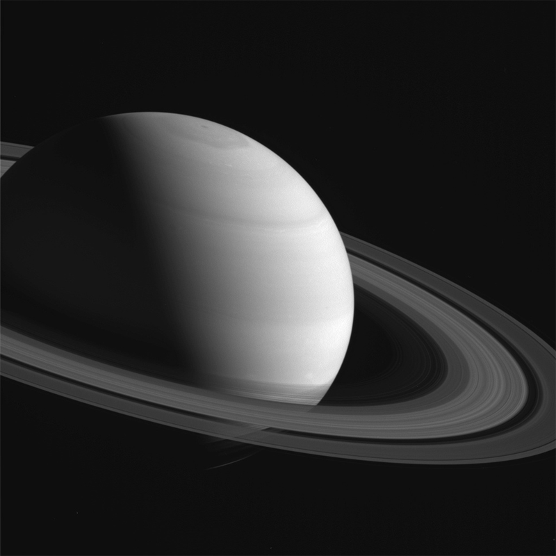 写真：文明によって吉星とも凶星とも言われる土星