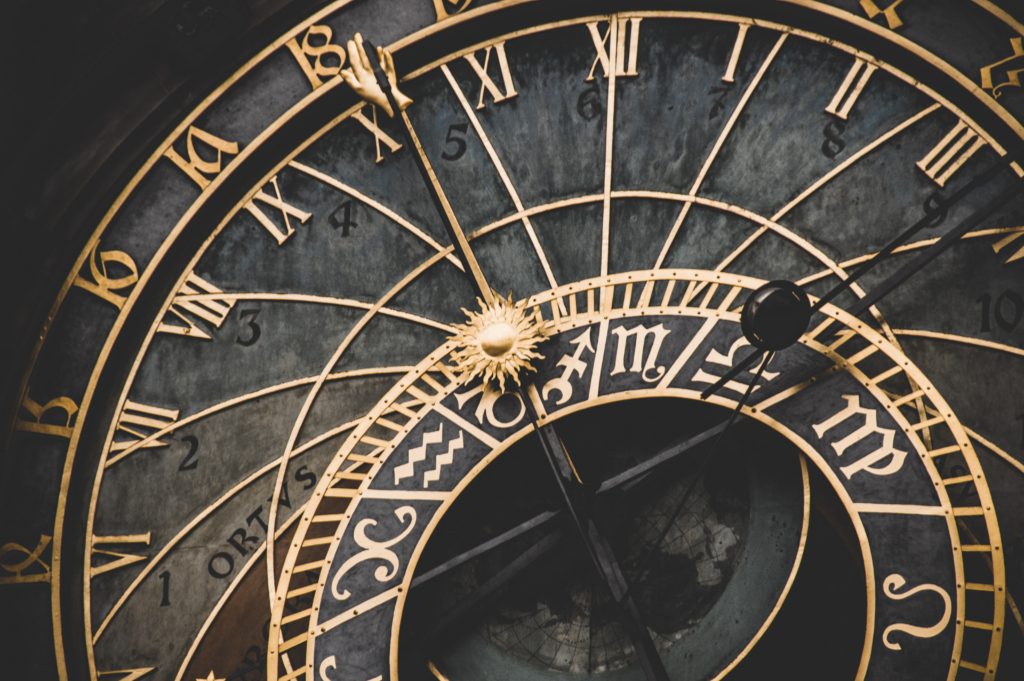 Zodiac Clock